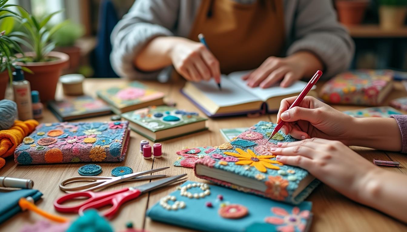 participez à notre atelier créatif et apprenez à fabriquer un protège-livre de poche personnalisé, unique et pratique. exprimez votre style tout en protégeant vos livres préférés !