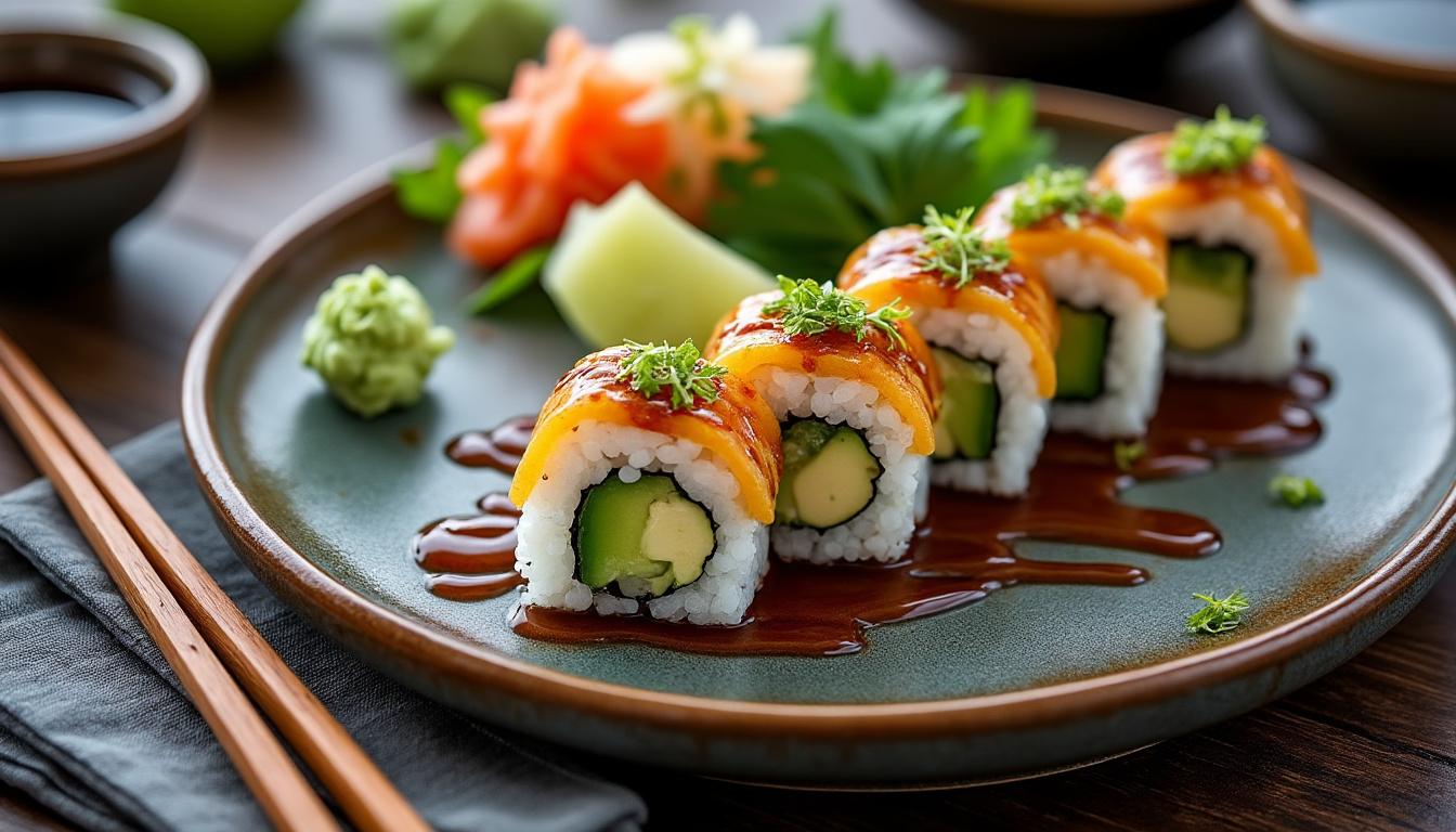 découvrez les makis dragon, une explosion de saveurs japonaises alliant fraîcheur, créativité et tradition pour un voyage culinaire unique.