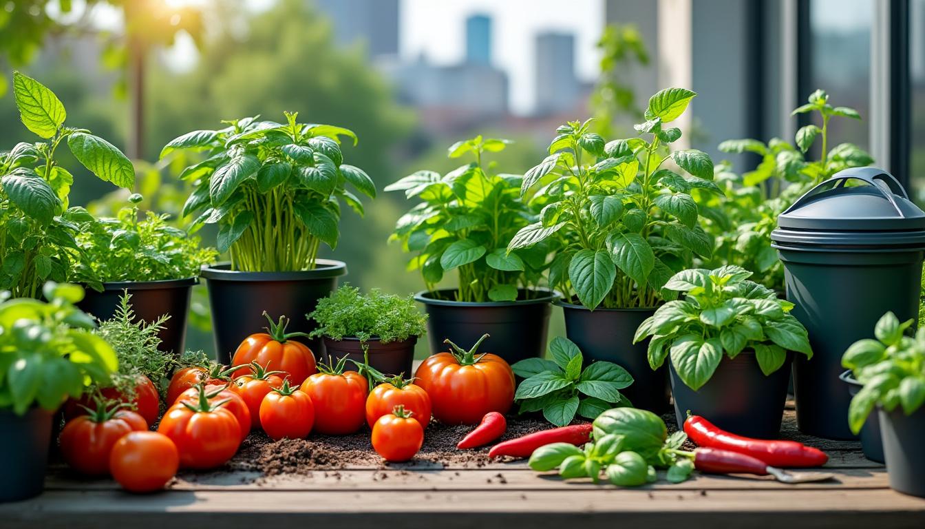 découvrez des astuces incontournables pour réussir votre potager urbain sur balcon et cultivez facilement légumes et herbes aromatiques chez vous.