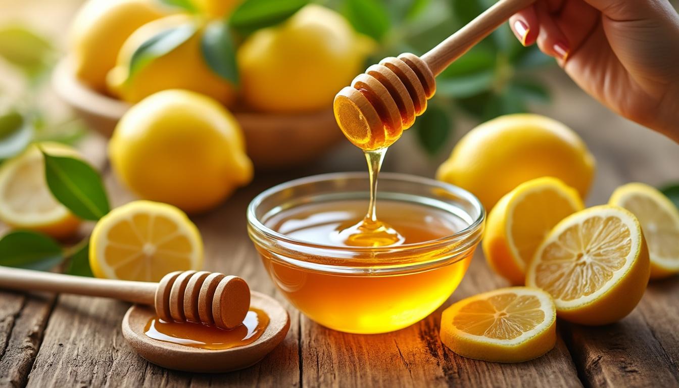 découvrez deux soins naturels à base de citron et de miel pour illuminer et éclaircir vos cheveux en douceur, tout en les nourrissant et renforçant.