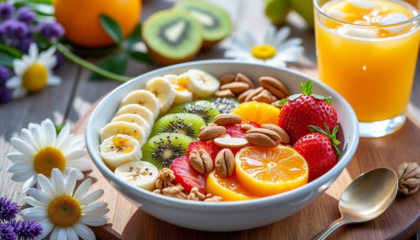 découvrez le miam-ô-fruit, un petit déjeuner revitalisant conçu par france guillain pour bien commencer la journée avec énergie et vitalité.