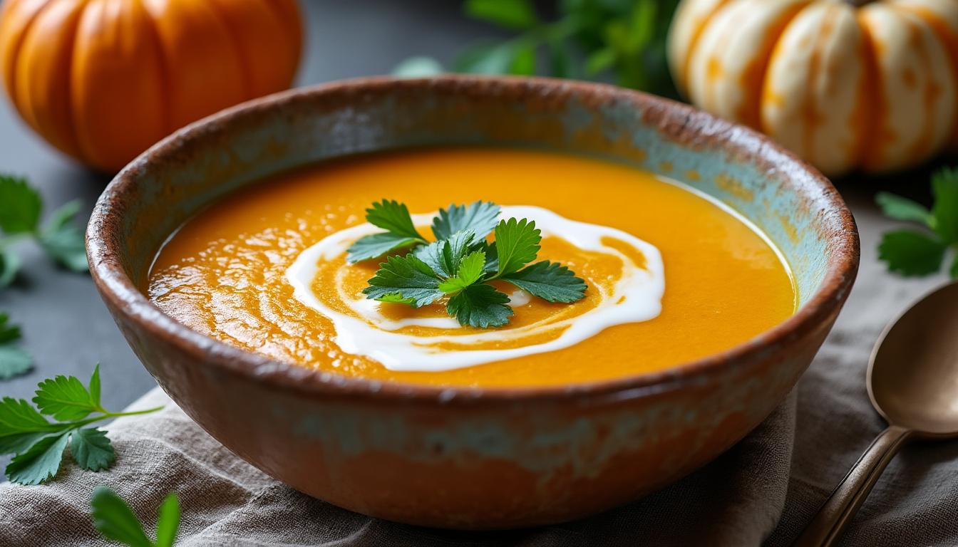 découvrez notre délice onctueux de sucrine du berry, subtilement infusé au lait de coco et délicatement parfumé à la coriandre, pour une expérience gustative unique et raffinée.