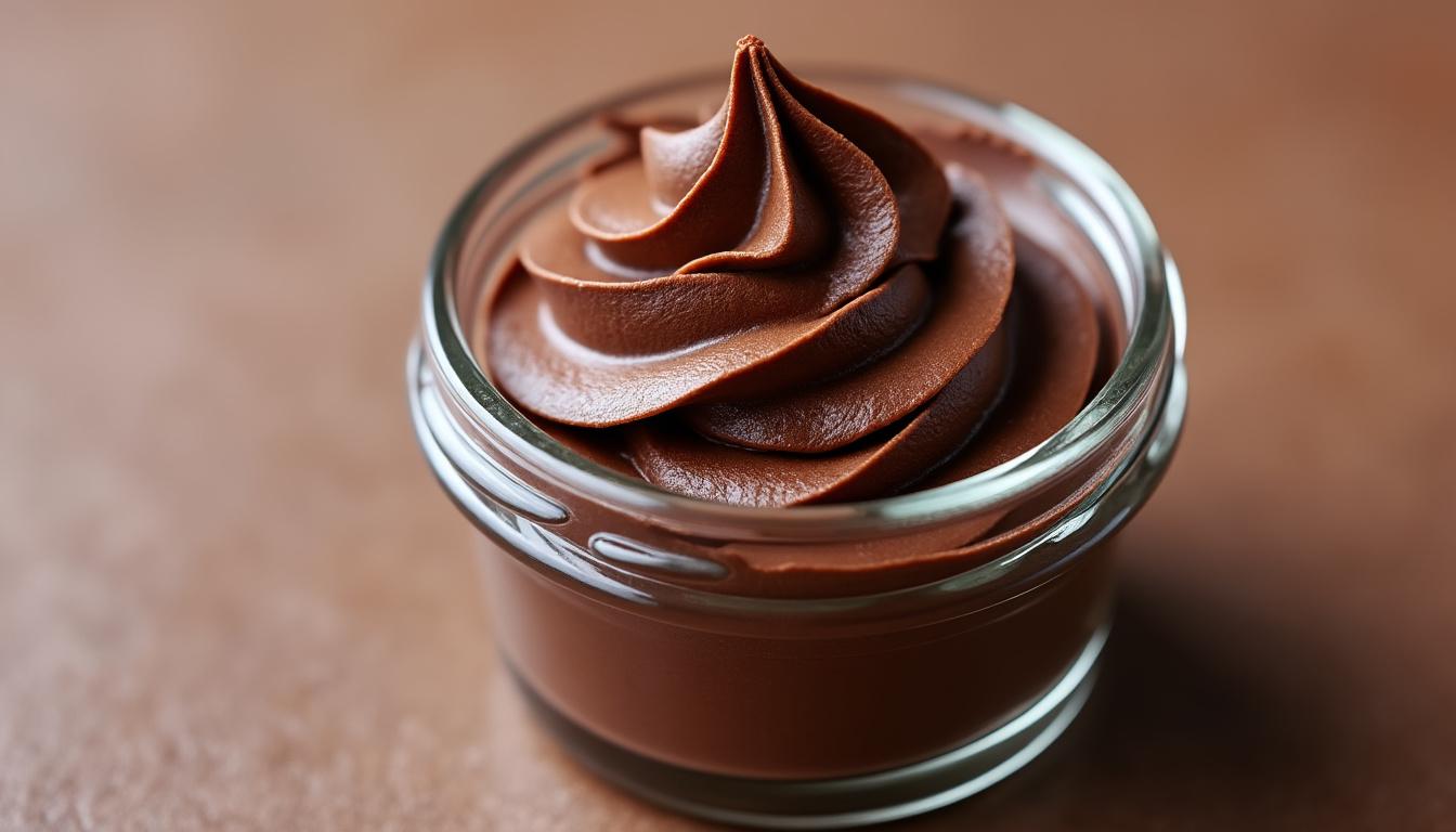 découvrez notre délicieuse mousse au chocolat vegan faite avec de l'aquafaba, une alternative saine et gourmande pour les amateurs de desserts sans produits animaux.