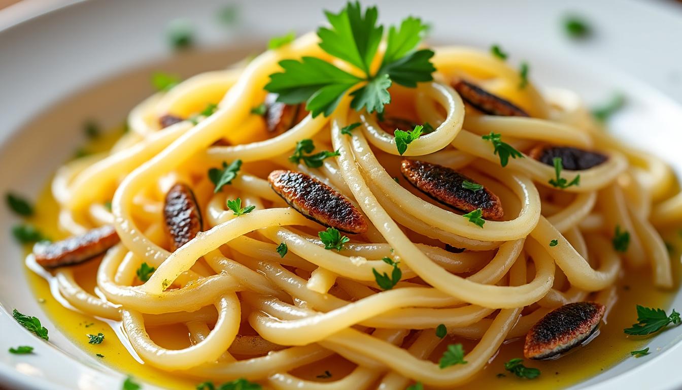 découvrez nos délicieuses pâtes fraîches aromatisées aux anchois savoureux, pour un plat gourmand et authentique qui ravira vos papilles.