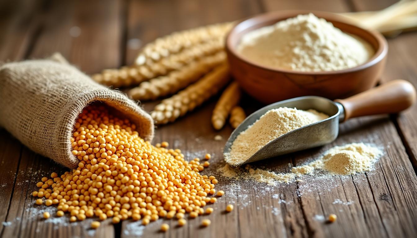 découvrez la farine de millet, une alternative naturelle et sans gluten idéale pour des recettes saines et savoureuses. parfaite pour tous vos plats et pâtisseries.
