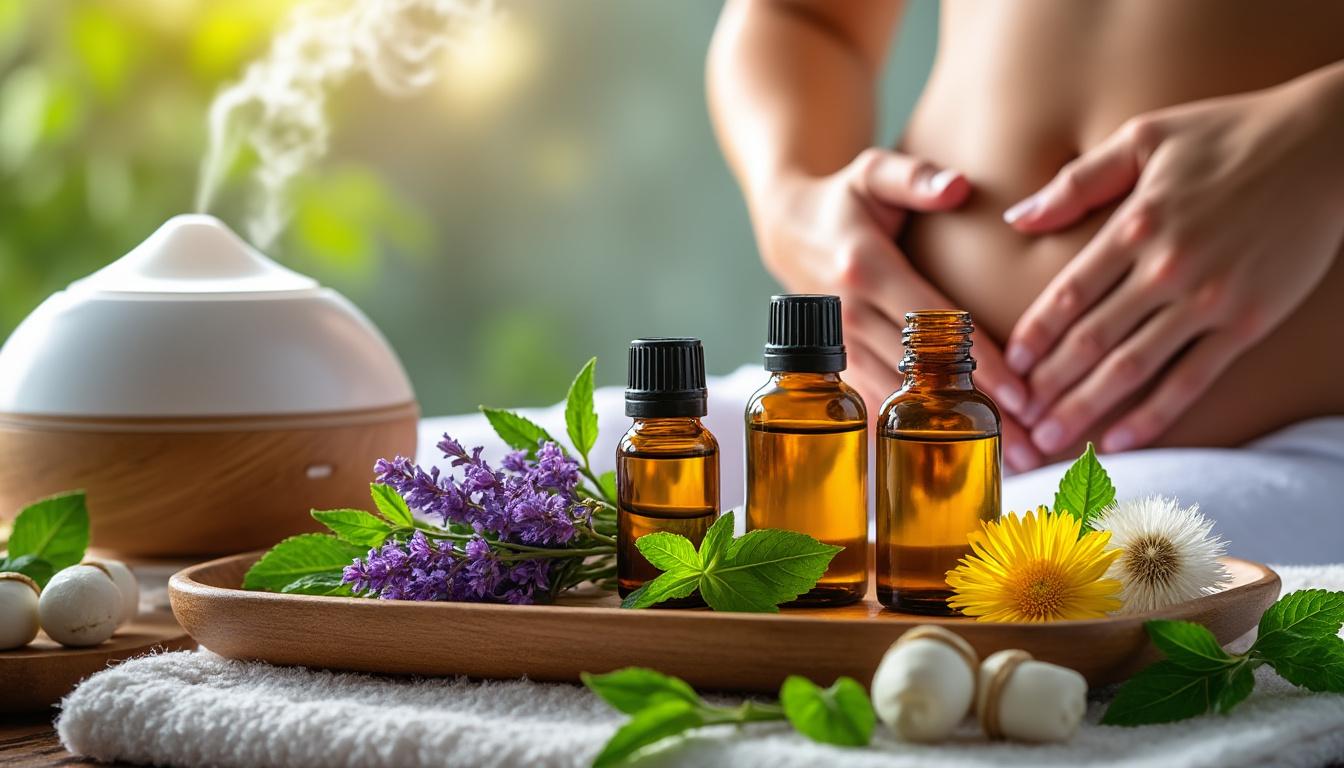 découvrez comment utiliser les huiles essentielles par inhalation, diffusion et massage pour purifier naturellement votre foie et améliorer votre bien-être.