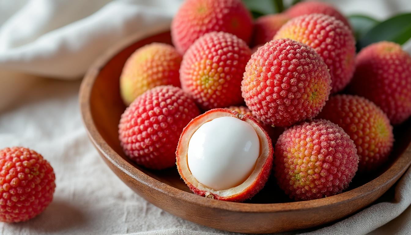 découvrez les 7 vertus exceptionnelles du litchi et leurs bienfaits pour la santé, un fruit délicieux aux multiples propriétés nutritionnelles et médicinales.