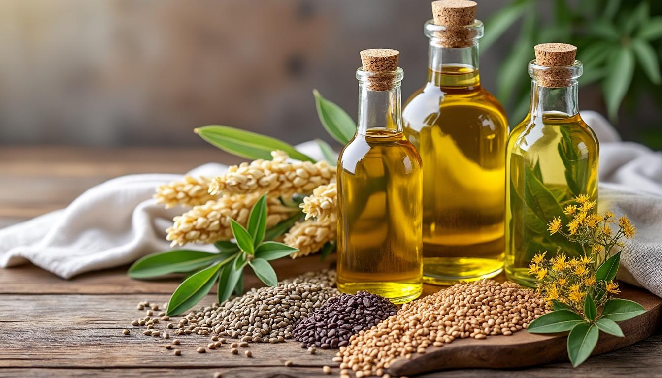 découvrez les bienfaits des huiles riches en oméga-3 telles que le lin, la cameline, le chanvre et le colza pour une alimentation saine et équilibrée.