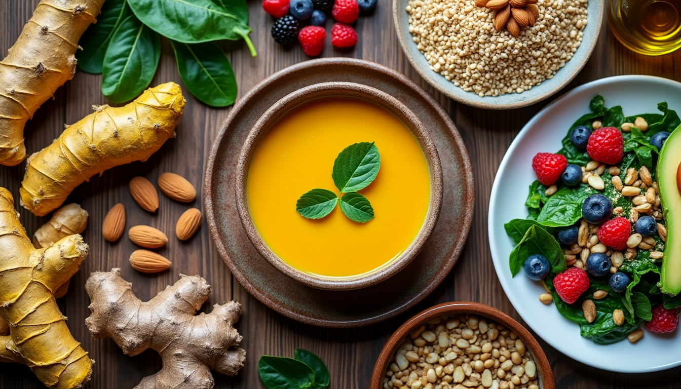 explorez 120 recettes délicieuses et saines spécialement conçues pour combattre l'inflammation au quotidien. savourez le plaisir tout en prenant soin de votre bien-être.
