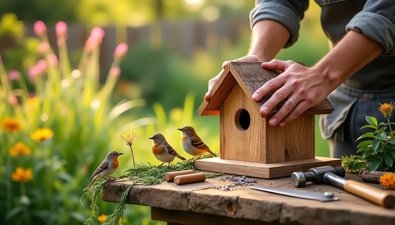 découvrez notre guide pratique pour fabriquer un nichoir à oiseaux facilement et créez un refuge accueillant pour la faune chez vous.