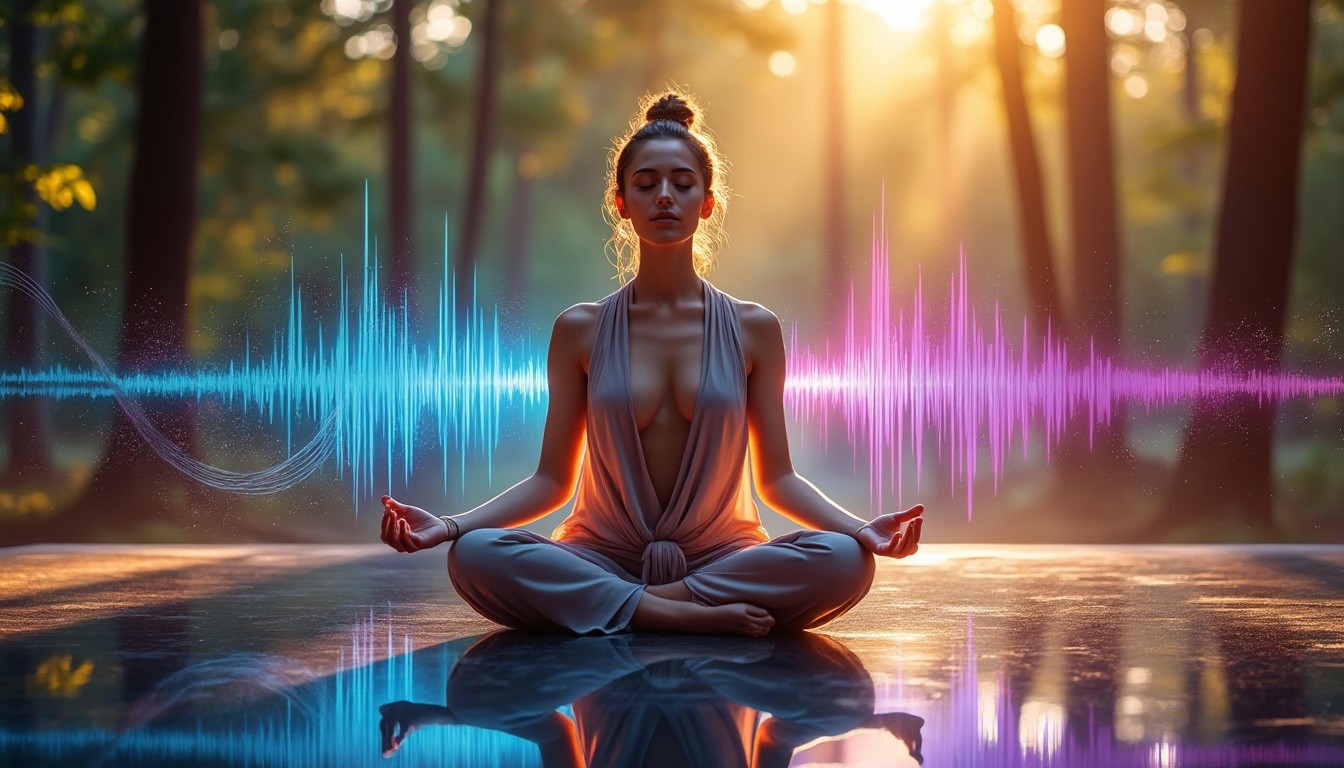 explorez le pouvoir apaisant du yoga du son pour libérer votre esprit et vivre un voyage intérieur profond vers la sérénité et l'harmonie.