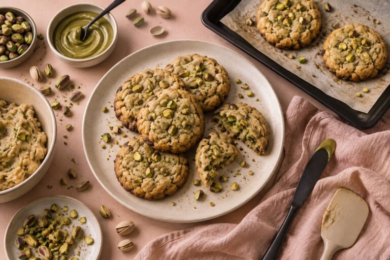 Cookies exquis à la pistache : une gourmandise irrésistible